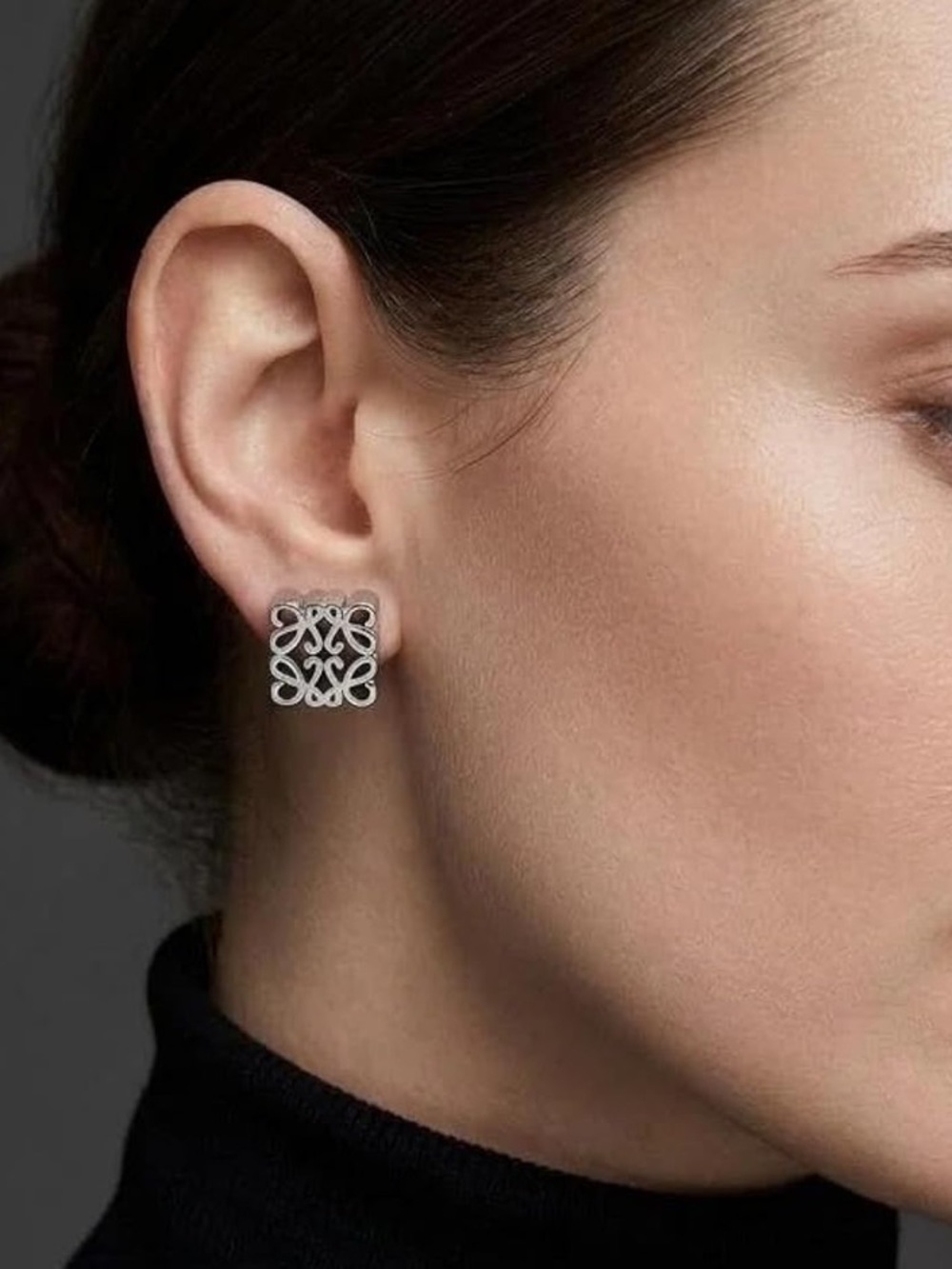 LOEWE Square Stud Earrings